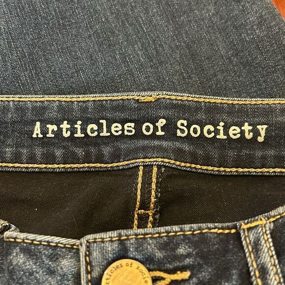 Articles of Society distressed skinny jeans Size 26 EUC - Picture 8 of 11